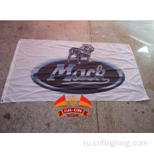 Флаг бренда Mack Trucks LOGO 90 * 150 см 100% полиэстер Mack баннер